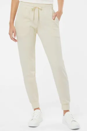 Independent Trading Company Womens California Wave Wash Sweatpants w/ Pockets - Bone