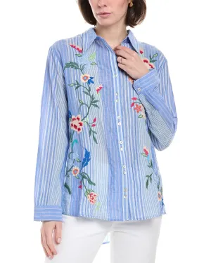Johnny Was Double Button Shirt