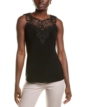 Joseph Ribkoff Lace Neck Top