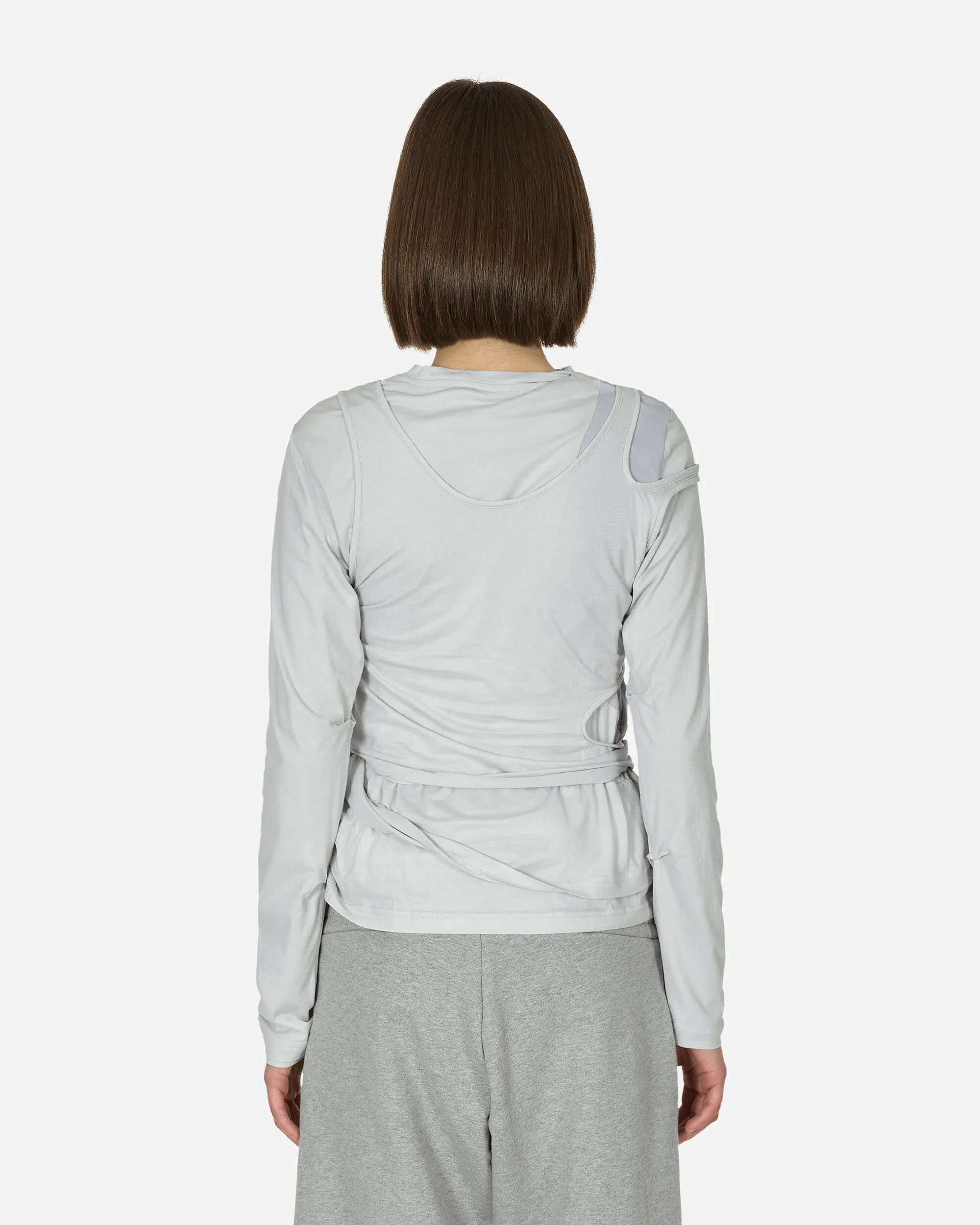 Julien Longsleeve Top Light Grey