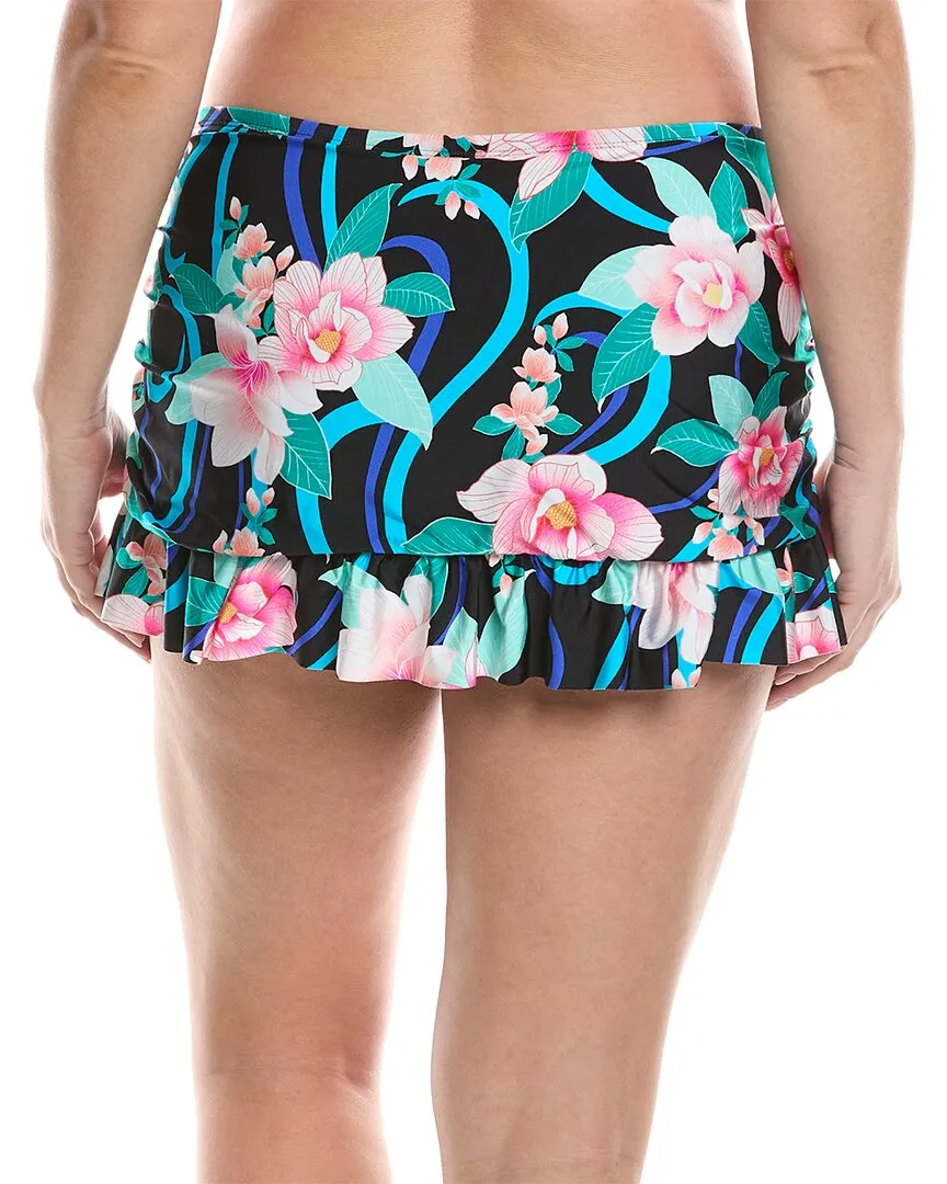 La Blanca Nightfall Ruffle Skirt