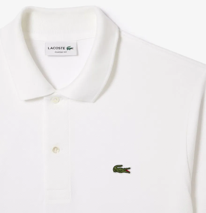 Lacoste Petit Pique Polo Shirt White