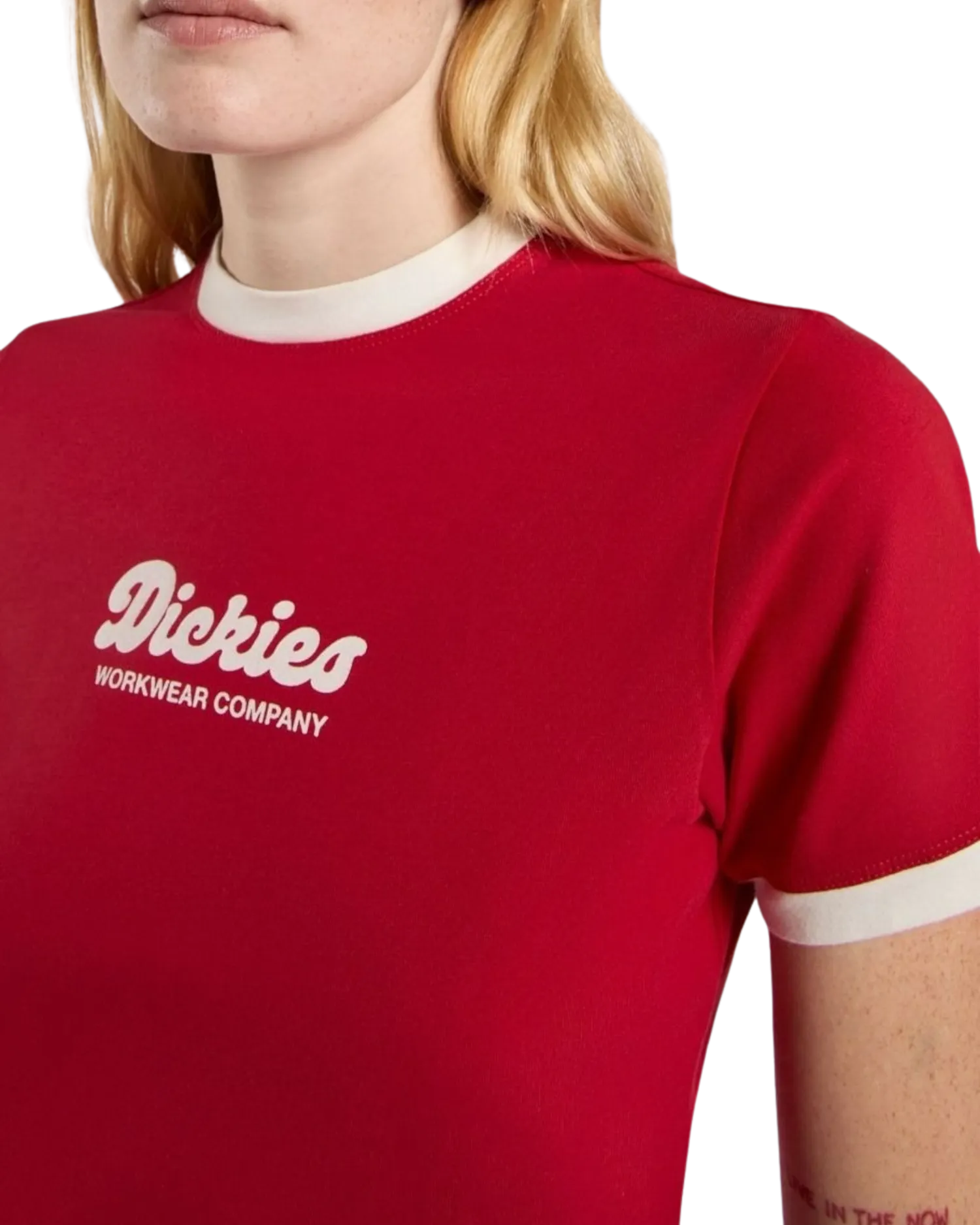 Lewistown Ringer T-Shirt in English Red