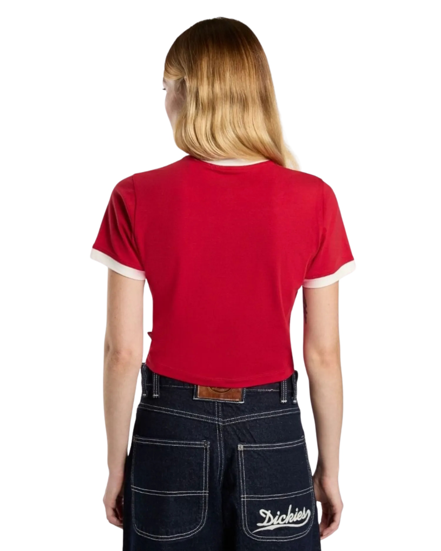 Lewistown Ringer T-Shirt in English Red