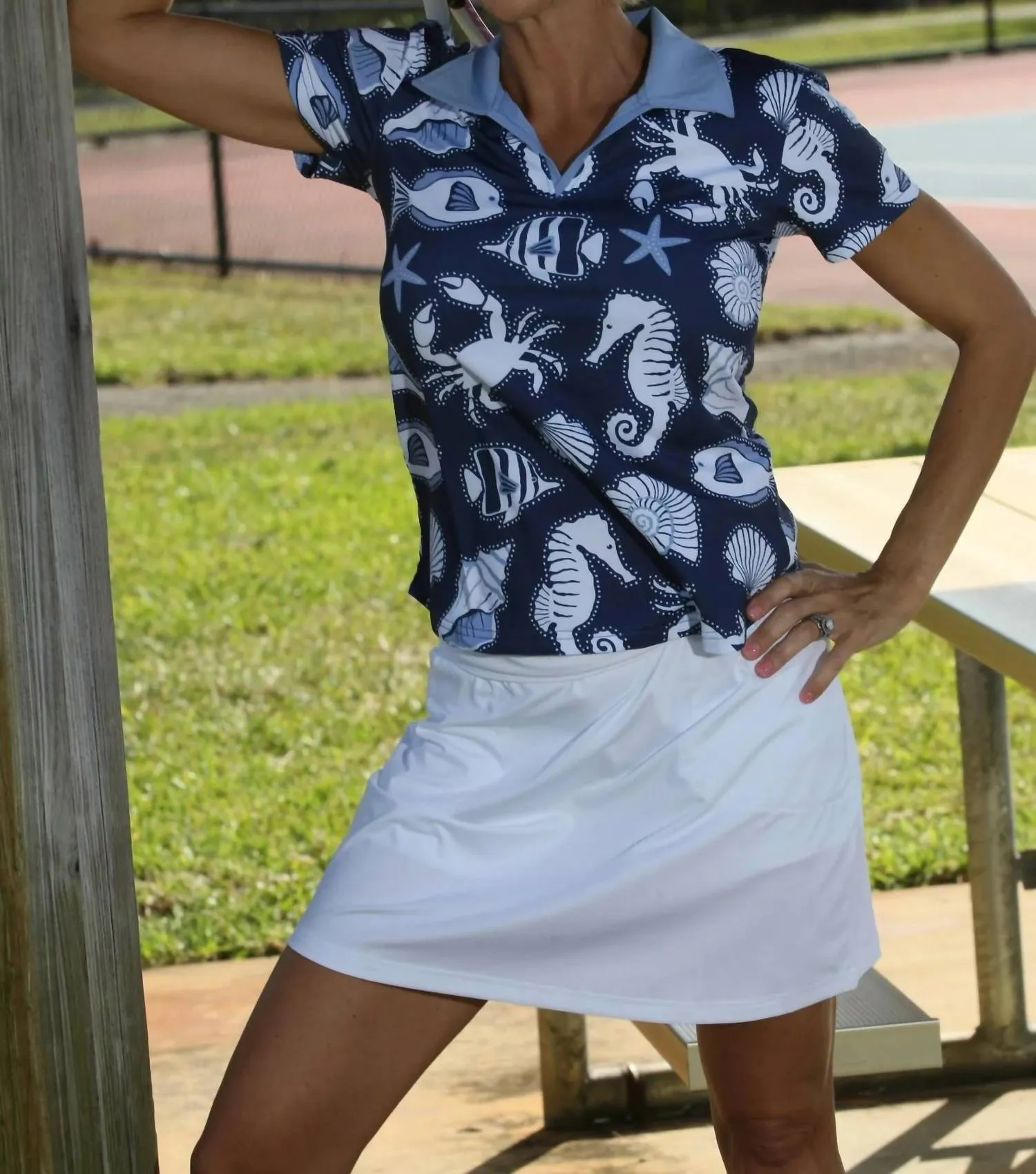 Logan Skort In White