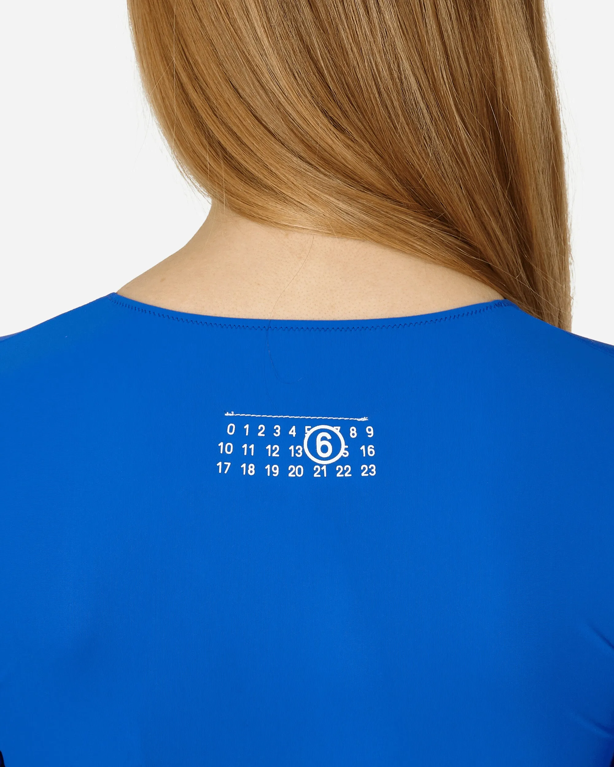 Long-Sleeve Bodysuit Blue
