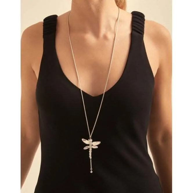 Longdragonfly Silver Metal Necklace Unode50 Jewelry And Accessories
