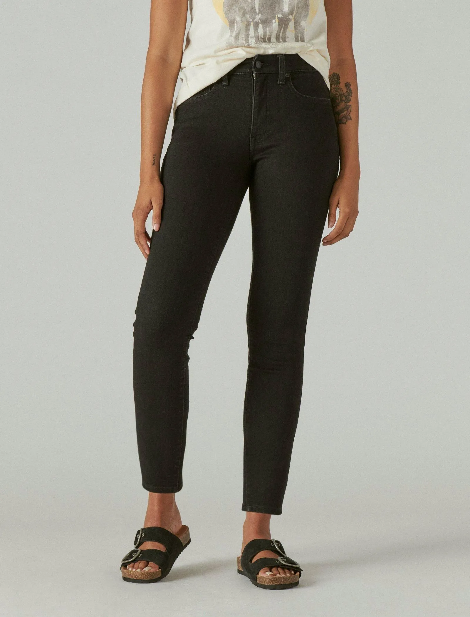 Lucky Brand Women's High Rise Curvy Skinny