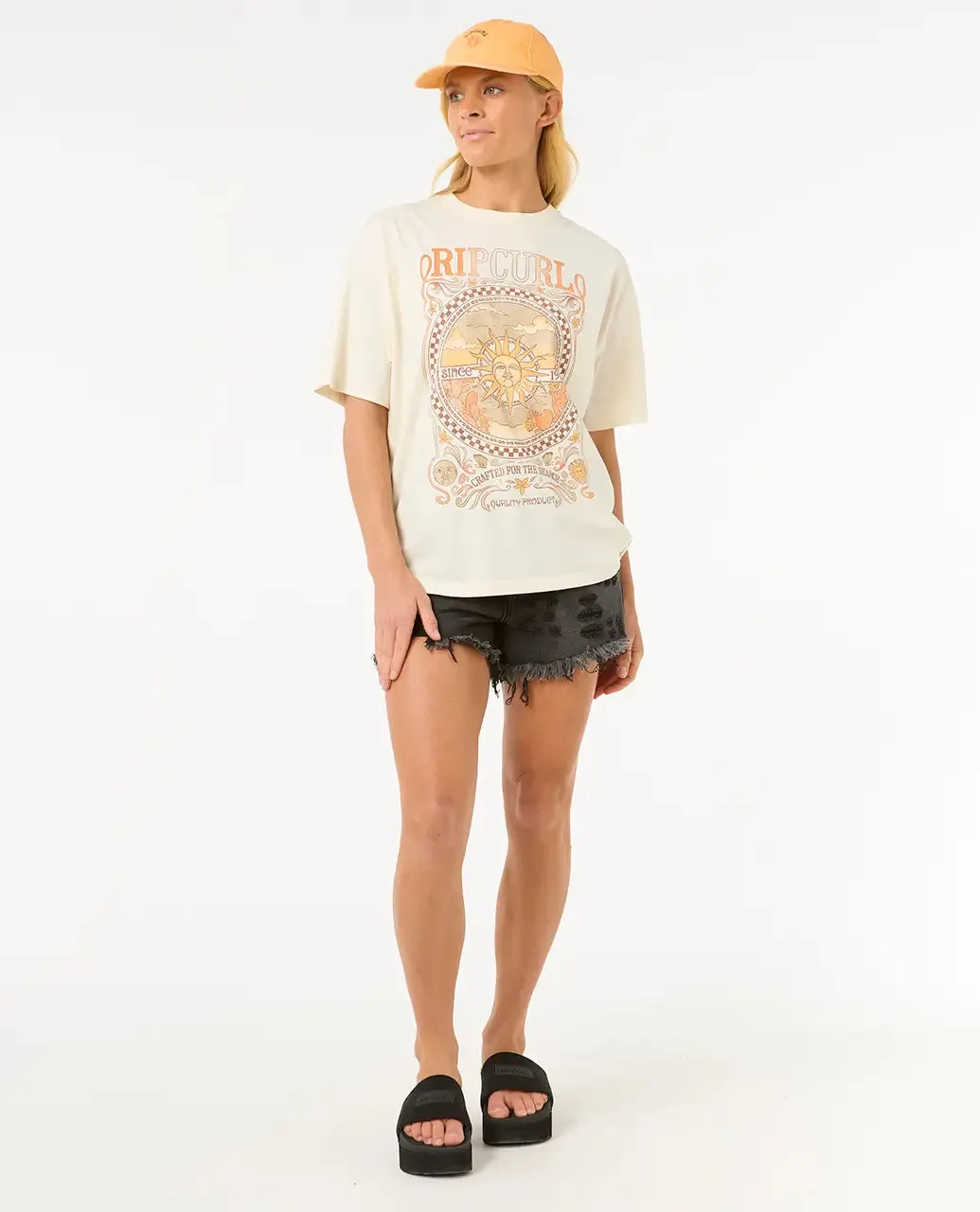 Luna Heritage T-Shirt in Bone