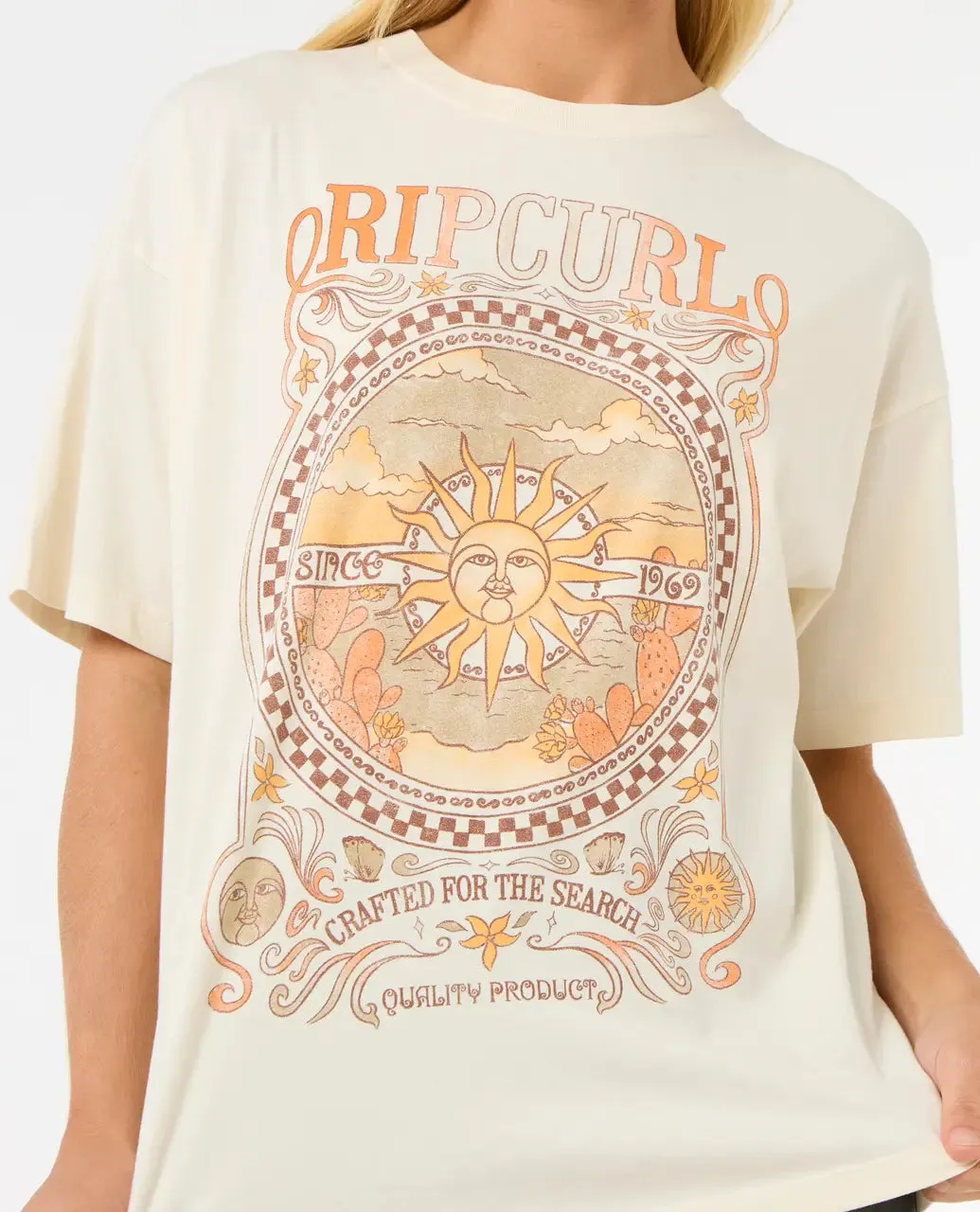Luna Heritage T-Shirt in Bone