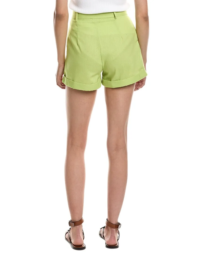 LUXE ALWAYS Linen-Blend Short