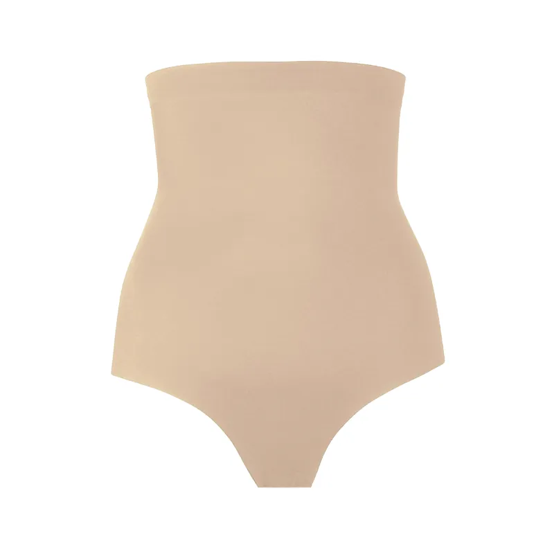 MAGIC Bodyfashion Shapewear Women's L Latte Maxi Sexy High-Waisted Brief JDM049