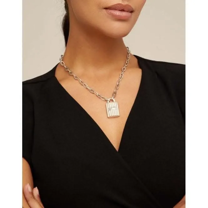 Magic Key Silver Metal Necklace Unode50 Jewelry And Accessories
