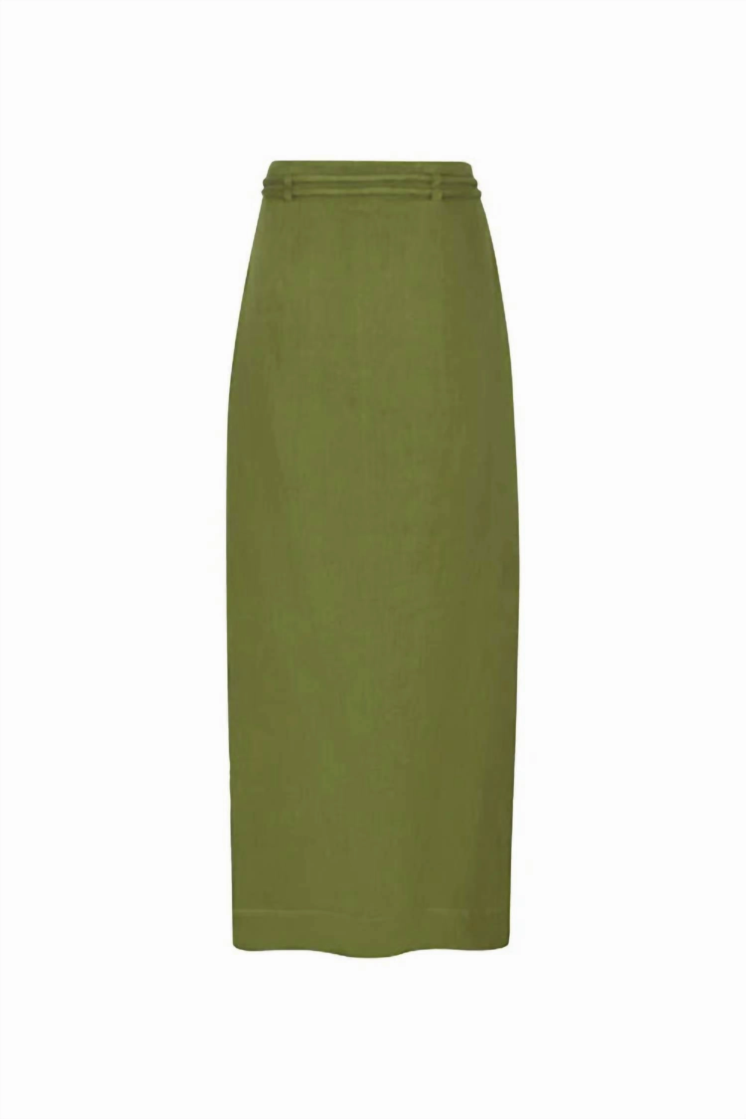 Mar De Ti Skirt In Pistachio Green
