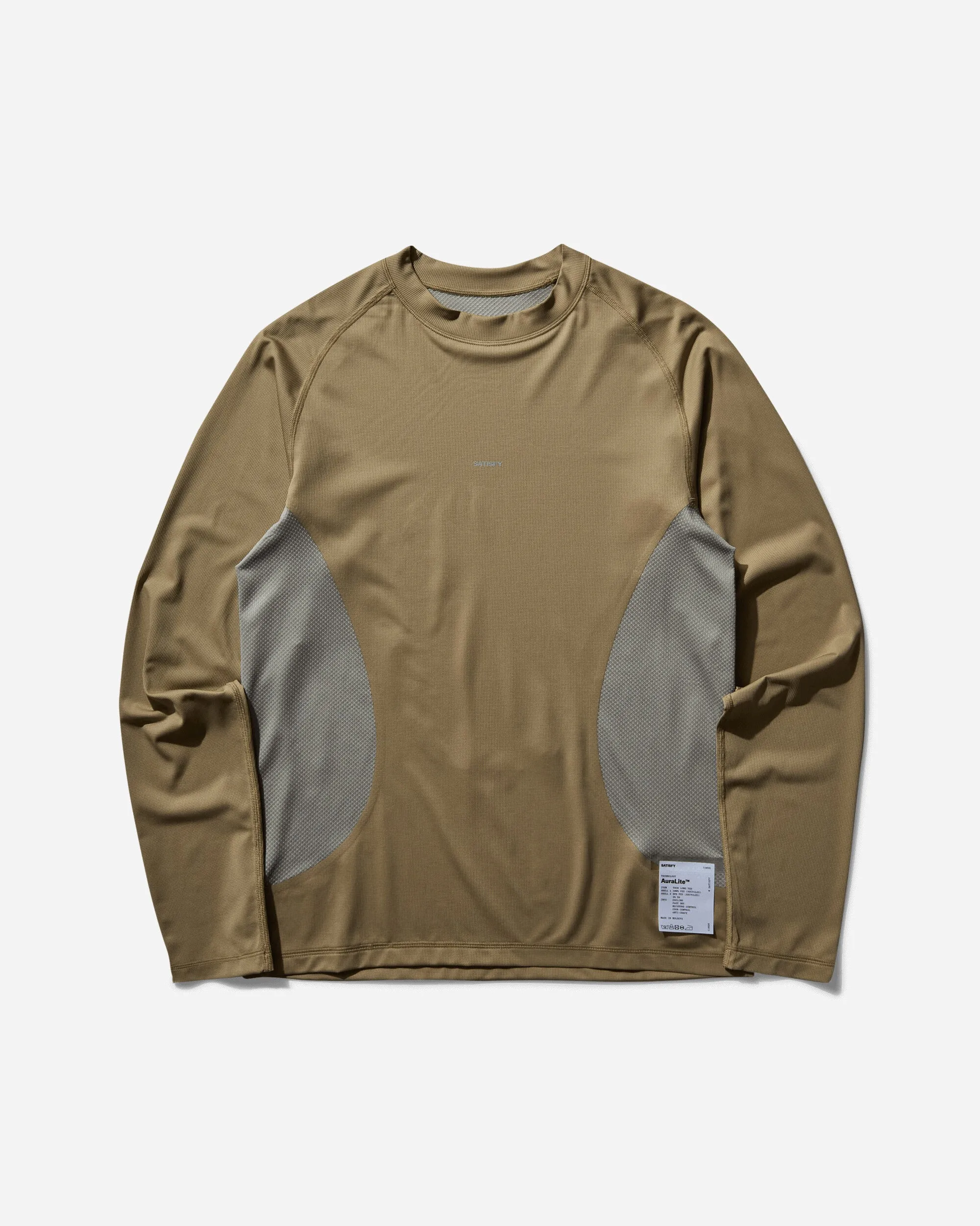 Men's AuraLite Tech Longsleeve T-Shirt Army Green