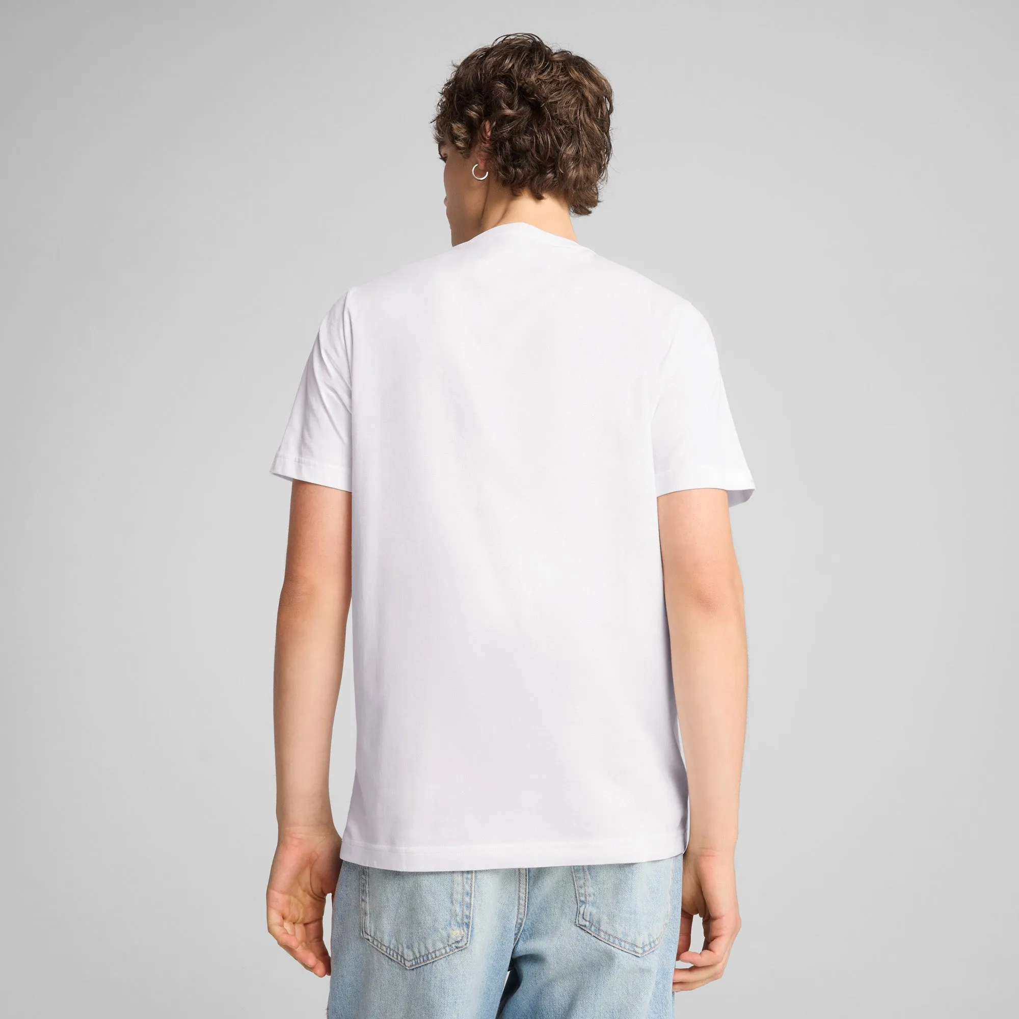 Men's Graphics Cat Logo Tee
