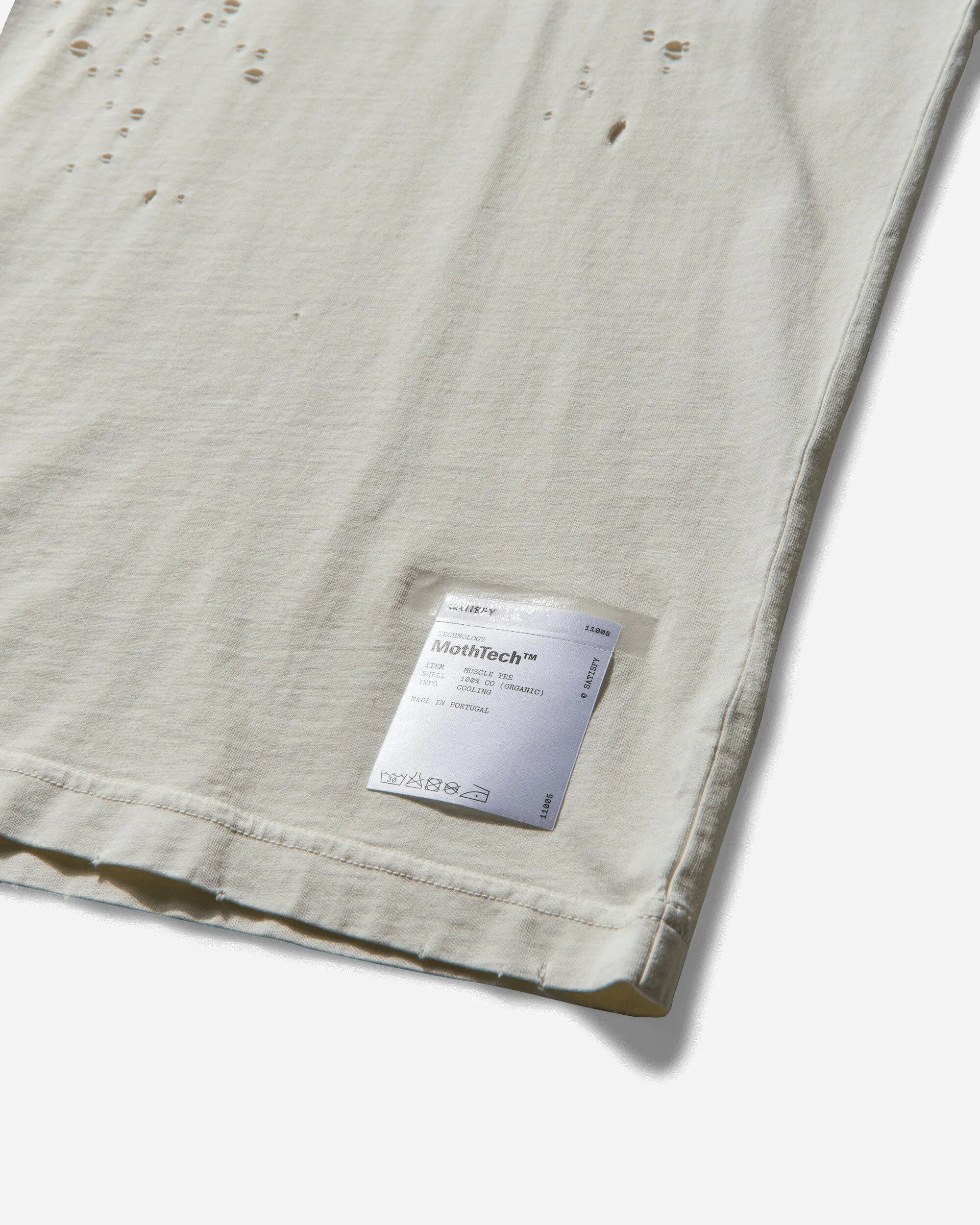 Men's MothTech Muscle T-Shirt Off-White