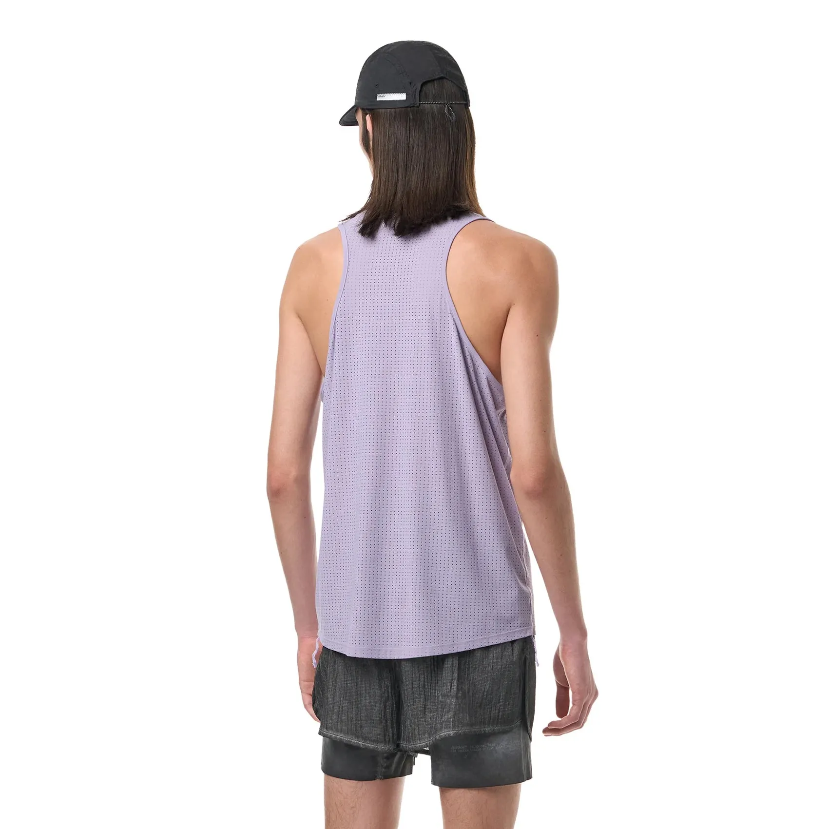Mens Satisfy Space-O Running Singlet