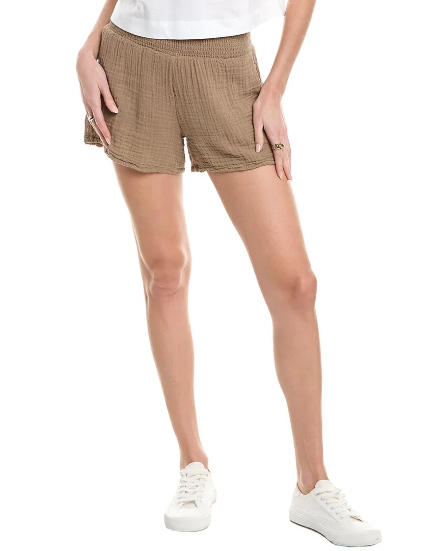 Michael Stars Peggy Smocked Waist Short
