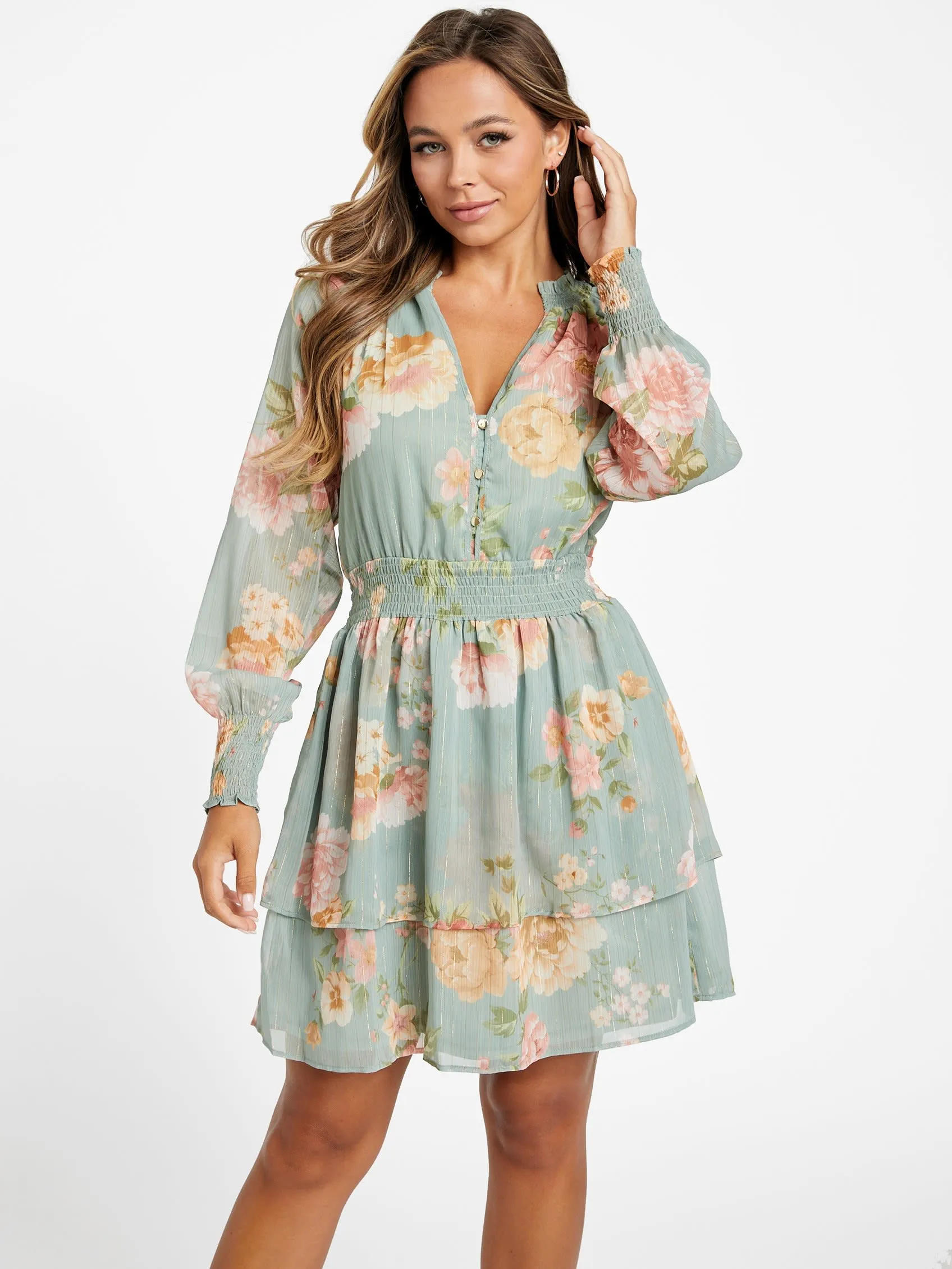 Michelle Short Floral Dress