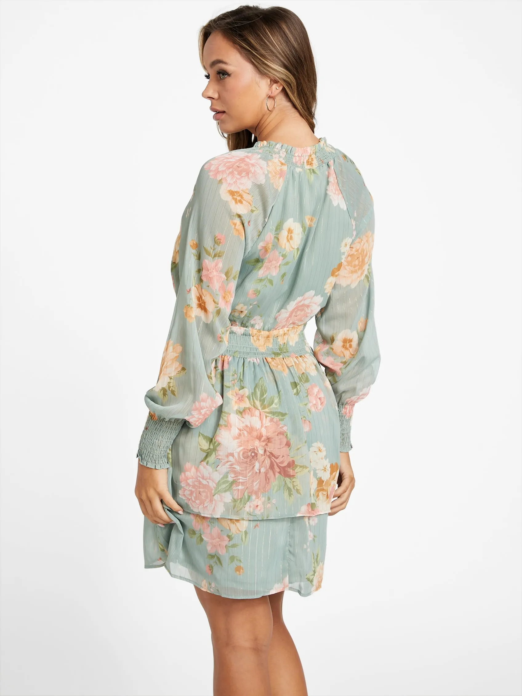 Michelle Short Floral Dress