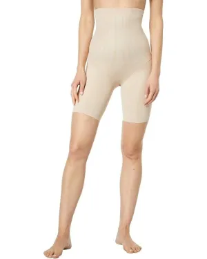 Miraclesuit Shapewear Women's Small Beige High-Waisted Thigh Slimmer ERK832
