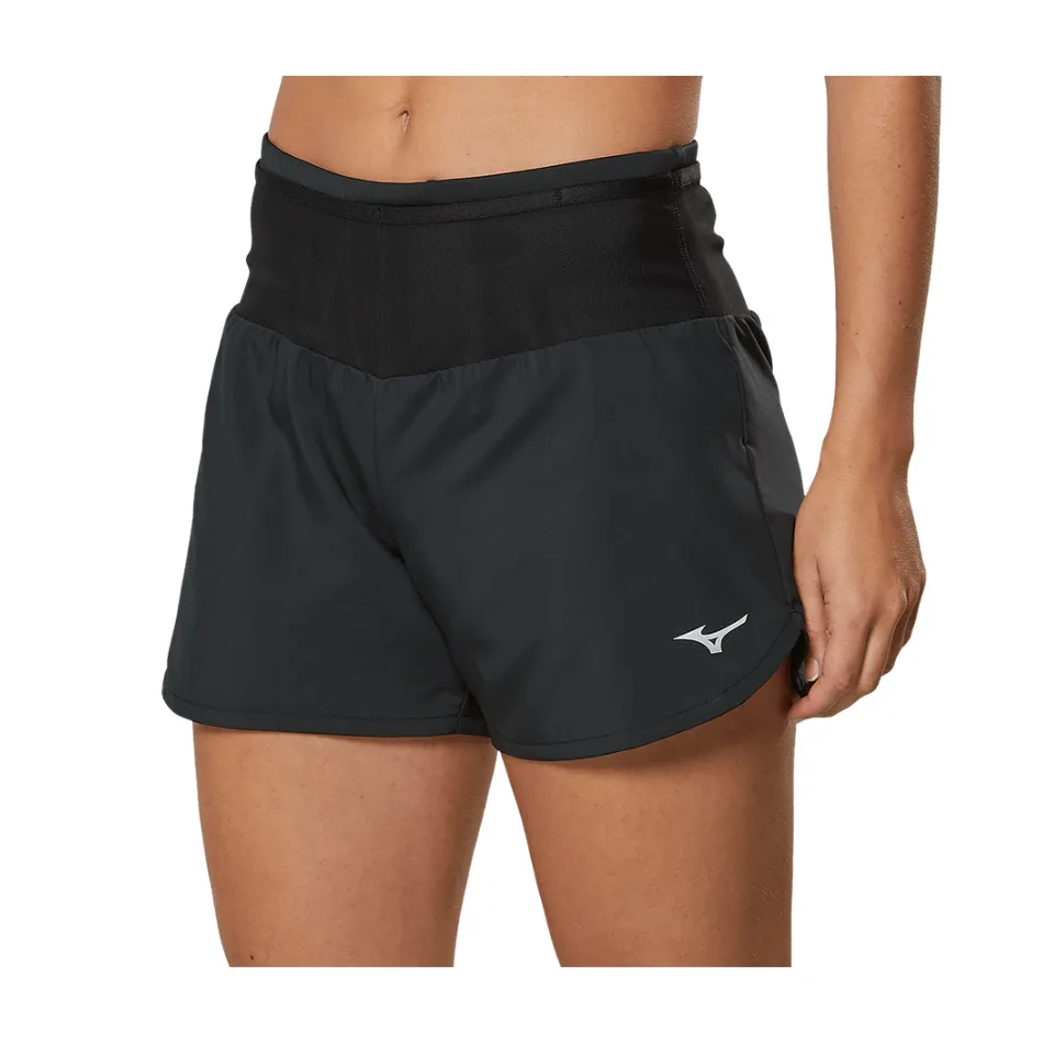 Mizuno Women's Multi Pocket Short in Black SS25