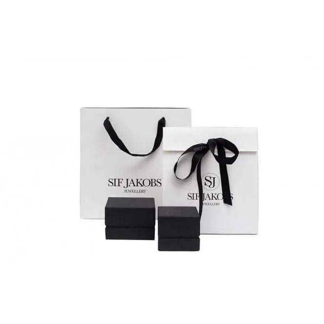 Multicoloured Zirconia Biella Uno Piccolo Earrings SJ-E337-XCZ(YG) Sif Jakobs Jewellery
