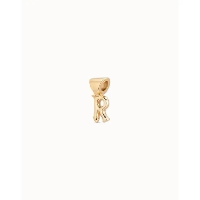 My R Golden Metal Charm Unode50 Jewelry And Accessories