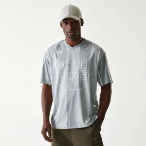 New Era T-Shirts And Tank Tops New Era City Sport Grey T-Shirt