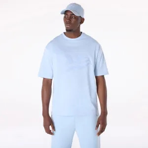 New Era T-Shirts And Tank Tops New Era Flag Pastel Blue Oversized T-Shirt