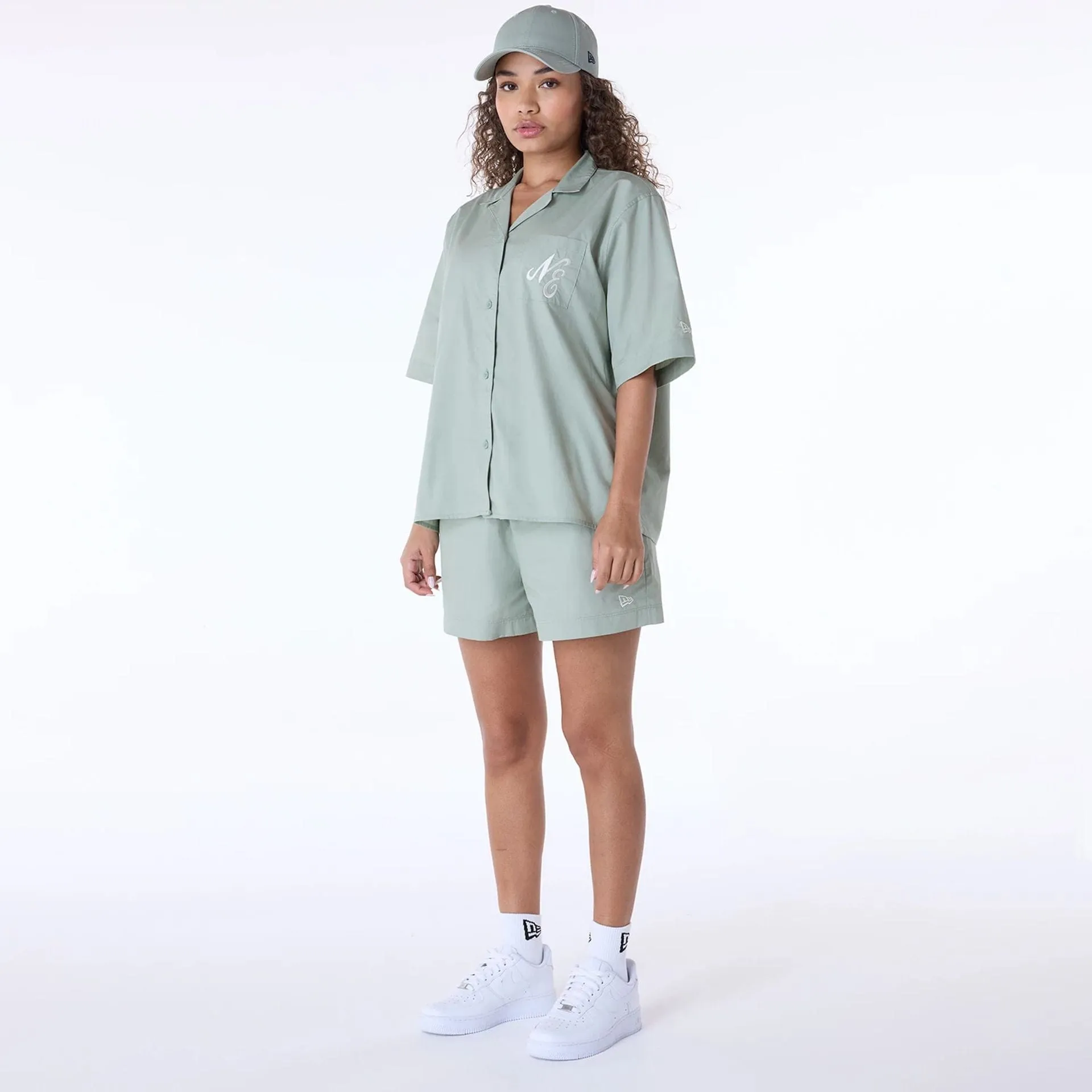 New Era T-Shirts And Tank Tops Womens New Era Revere Pastel Green T-Shirt