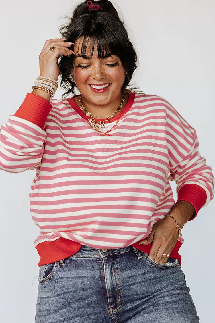 Olivia Pullover - Pink