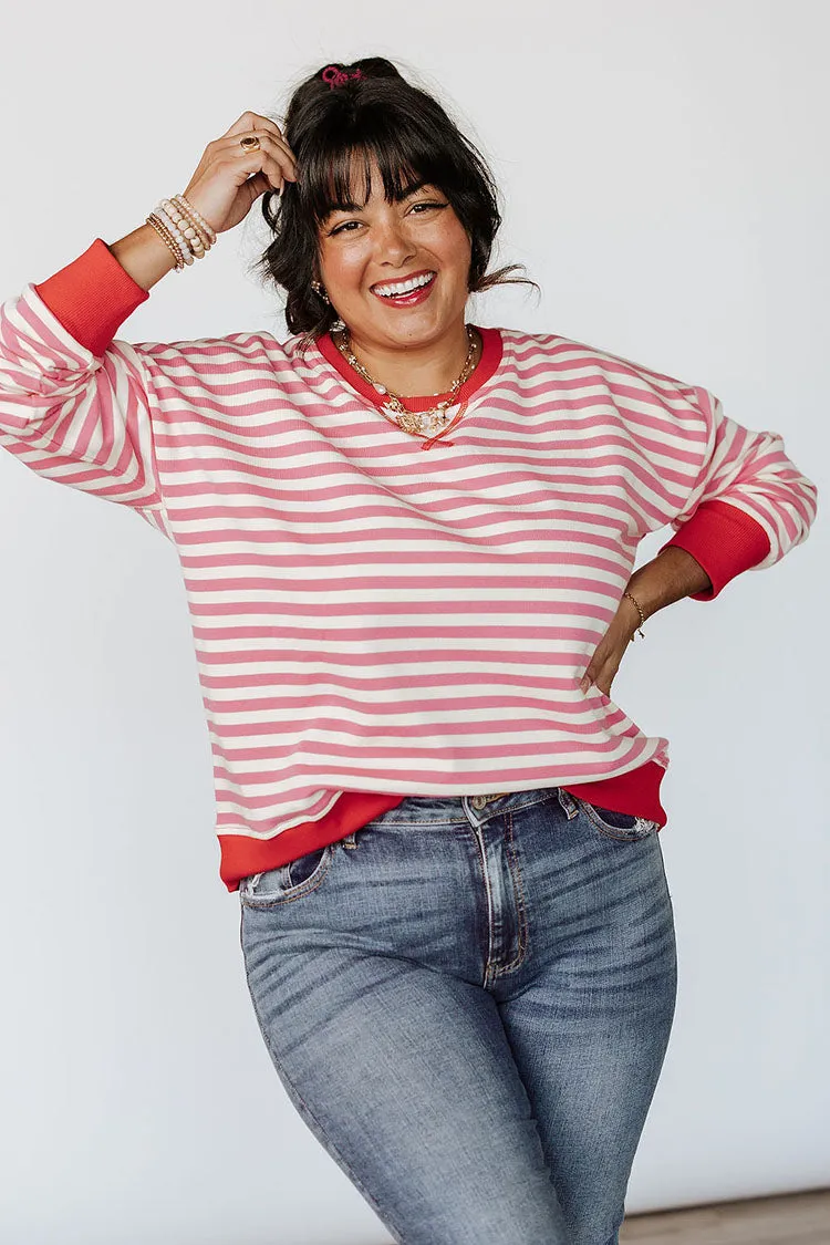Olivia Pullover - Pink