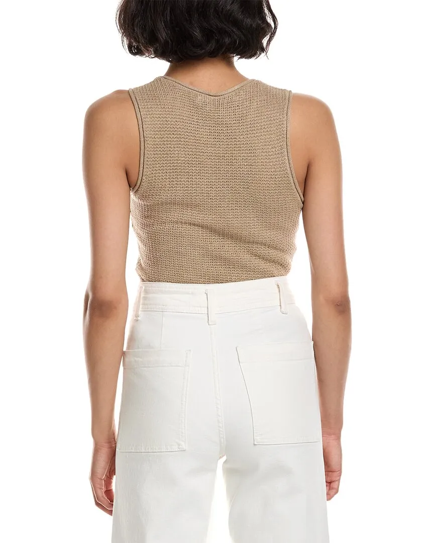 Onia Linen Knit Tank