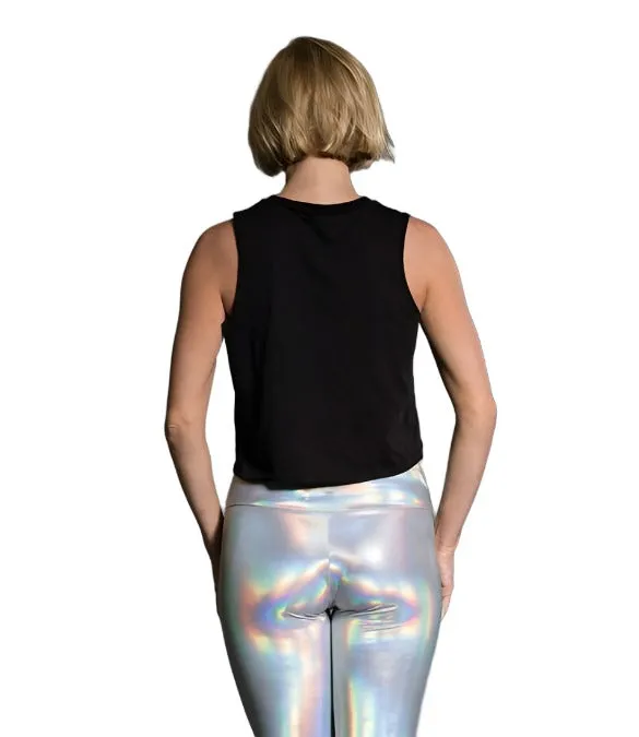 Onzie Hot Yoga Muscle Tank 3019 Free Spirit Black