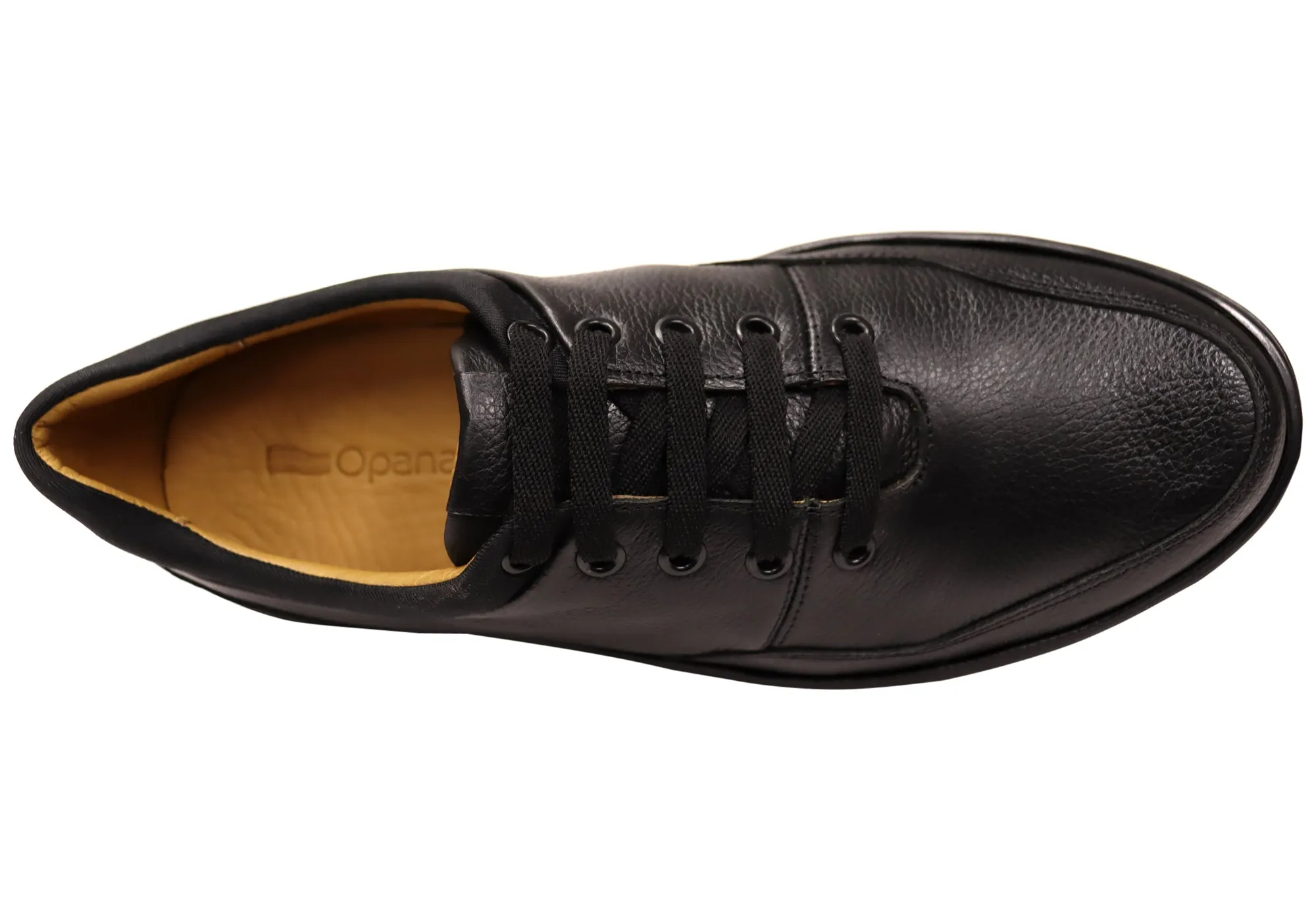 Opananken Jonny Mens Comfortable Brazilian Leather Lace Up Shoes Opananken Shoes