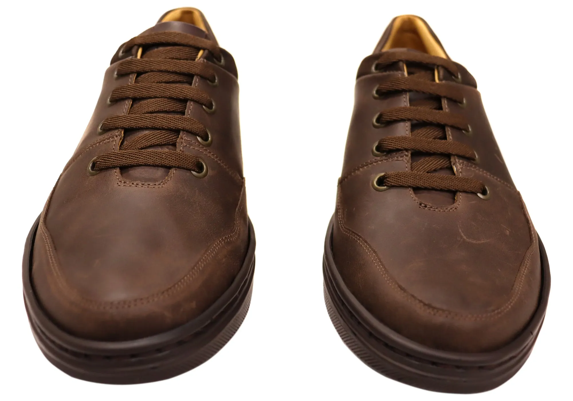 Opananken Jonny Mens Comfortable Brazilian Leather Lace Up Shoes Opananken Shoes