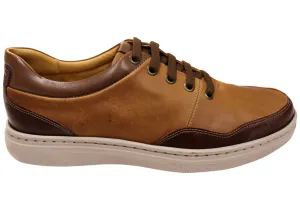 Opananken Jonny Mens Comfortable Brazilian Leather Lace Up Shoes Opananken Shoes