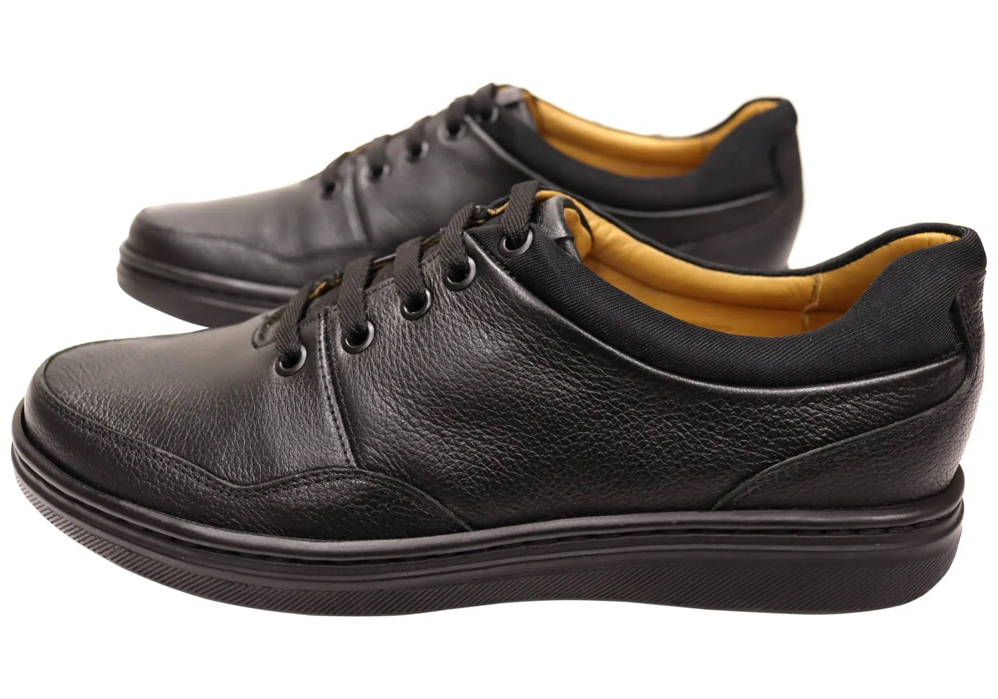 Opananken Jonny Mens Comfortable Brazilian Leather Lace Up Shoes Opananken Shoes