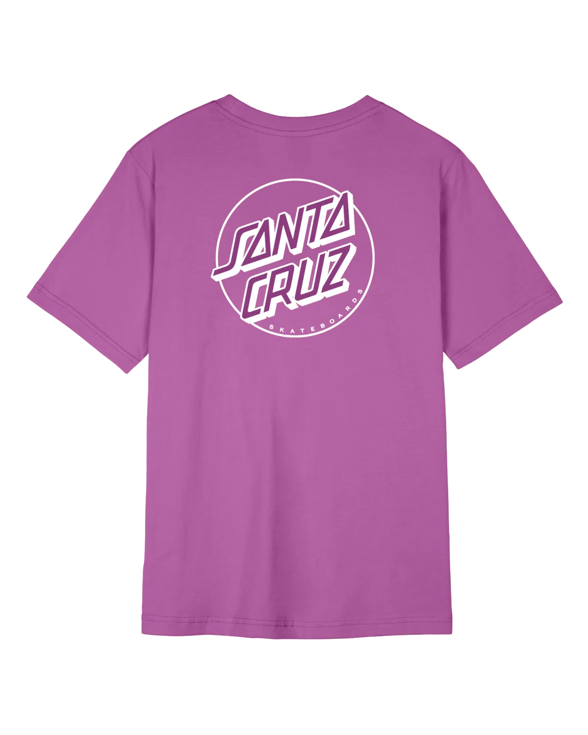 Partial Dot T-Shirt in Hyper Violet