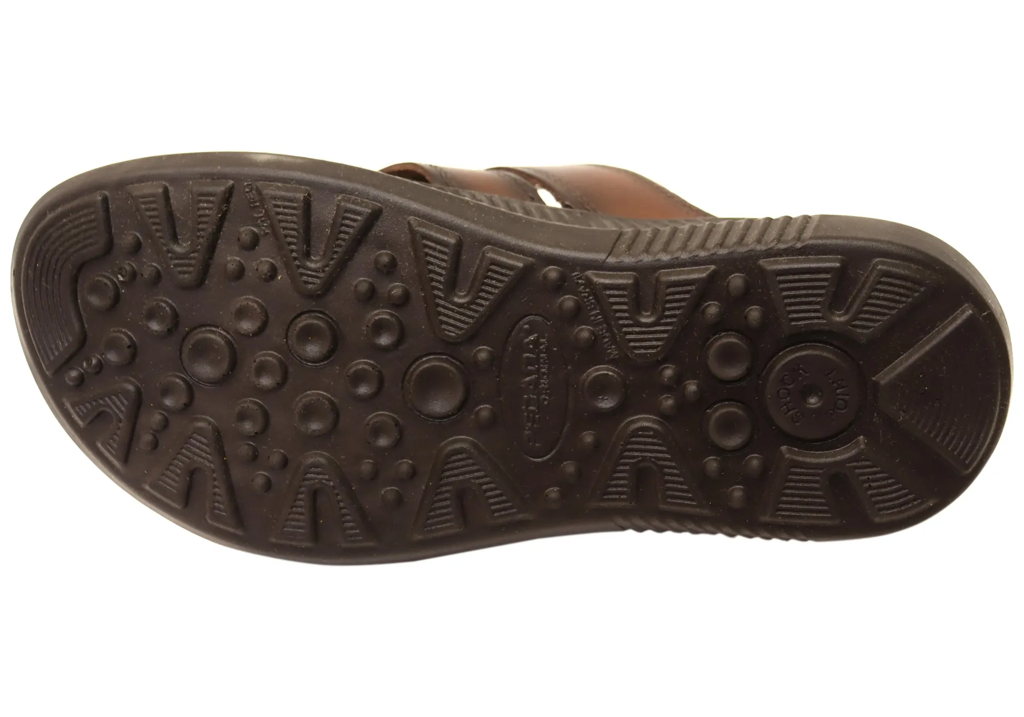 Pegada Freddie Mens Comfortable Leather Slides Sandals Made In Brazil Pegada Shoes