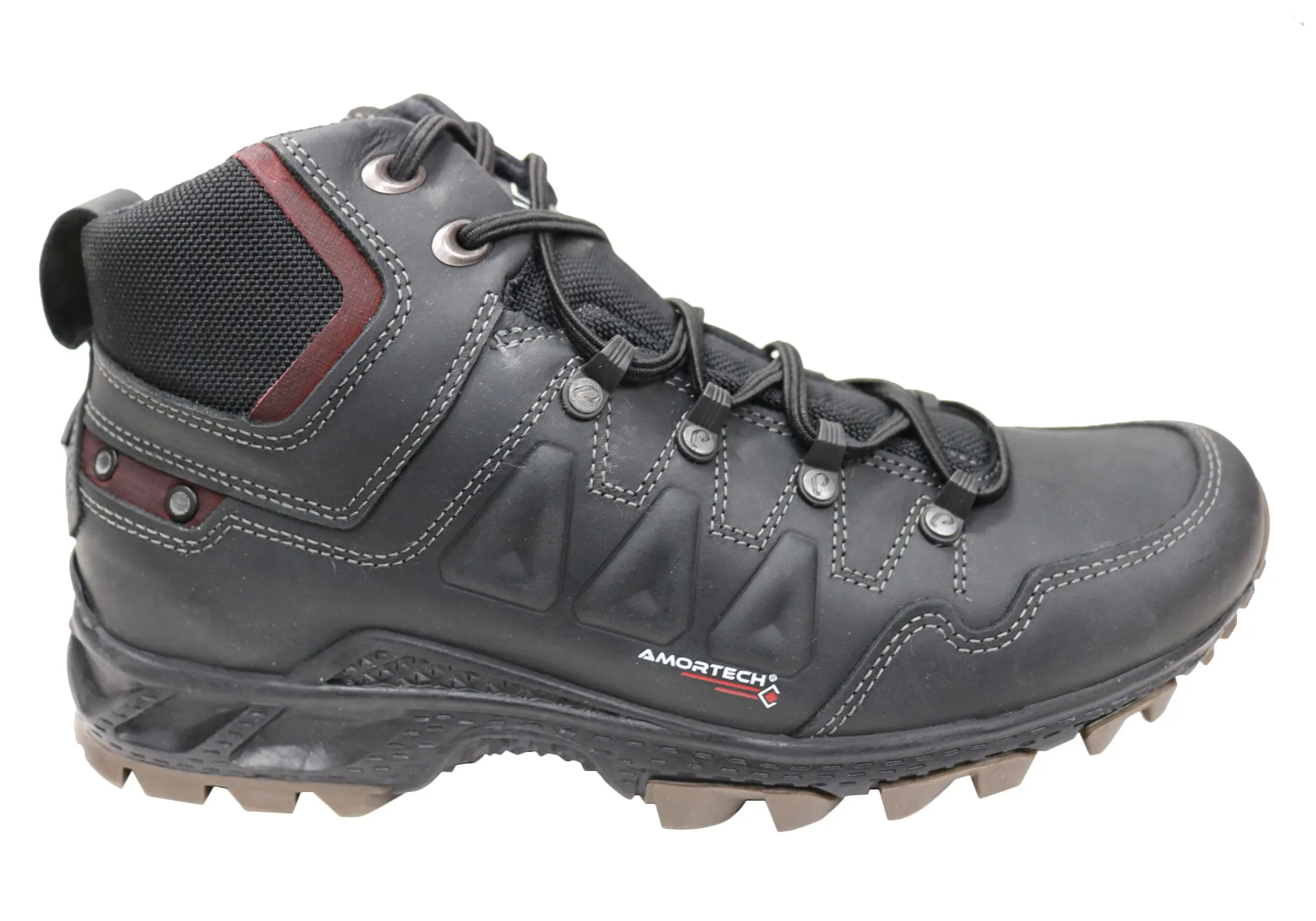 Pegada Riccardo Mens Comfortable Leather Boots Made In Brazil Pegada Shoes