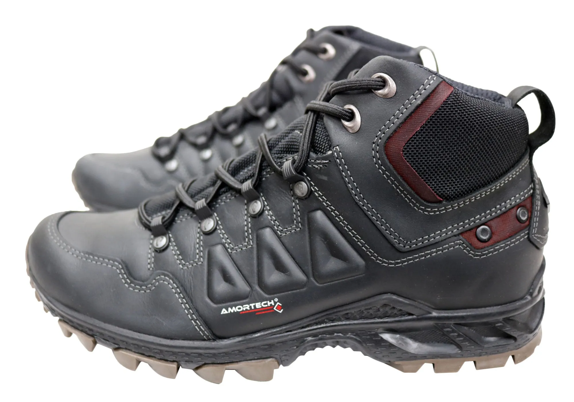 Pegada Riccardo Mens Comfortable Leather Boots Made In Brazil Pegada Shoes