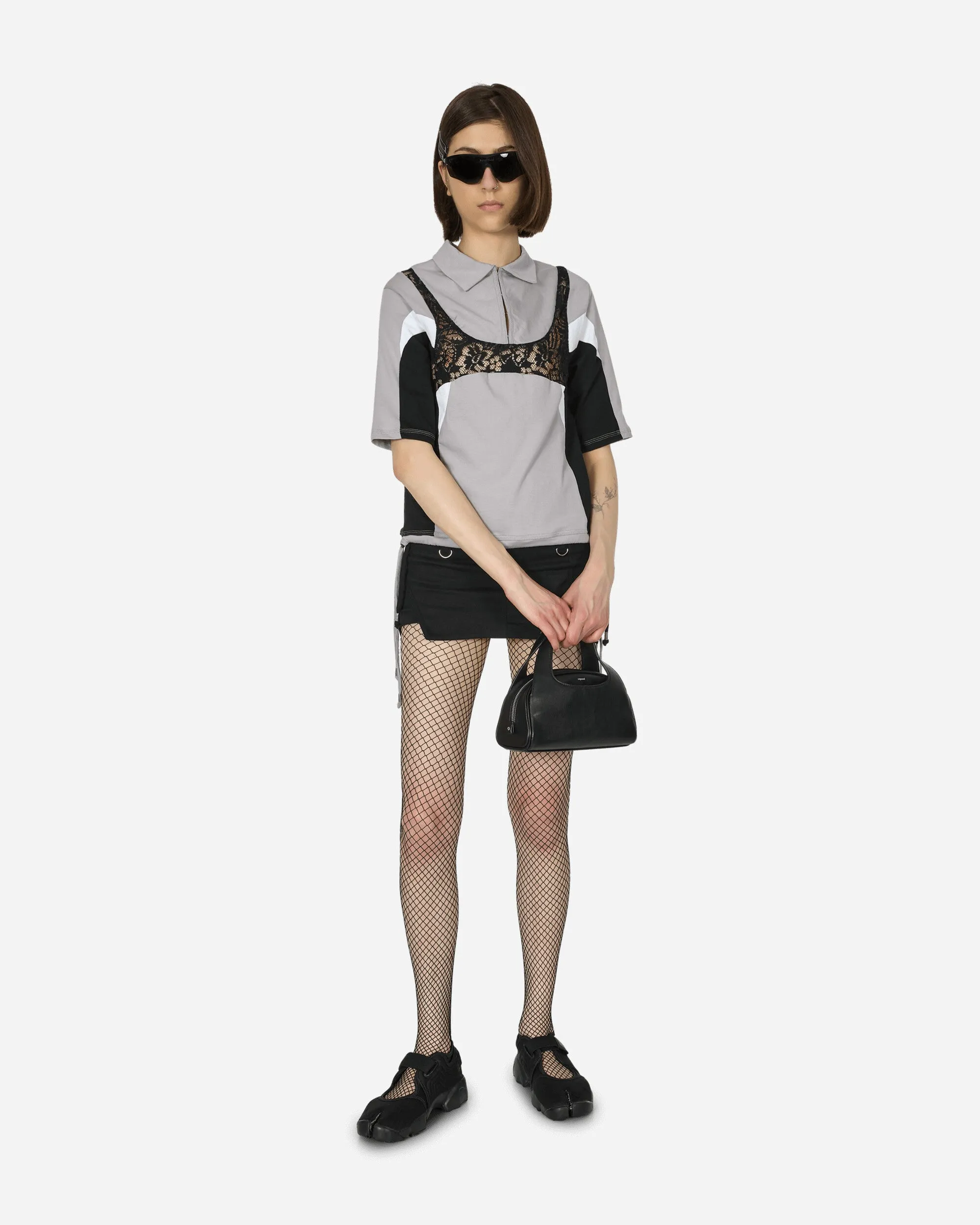 Plug Lace Polo Grey
