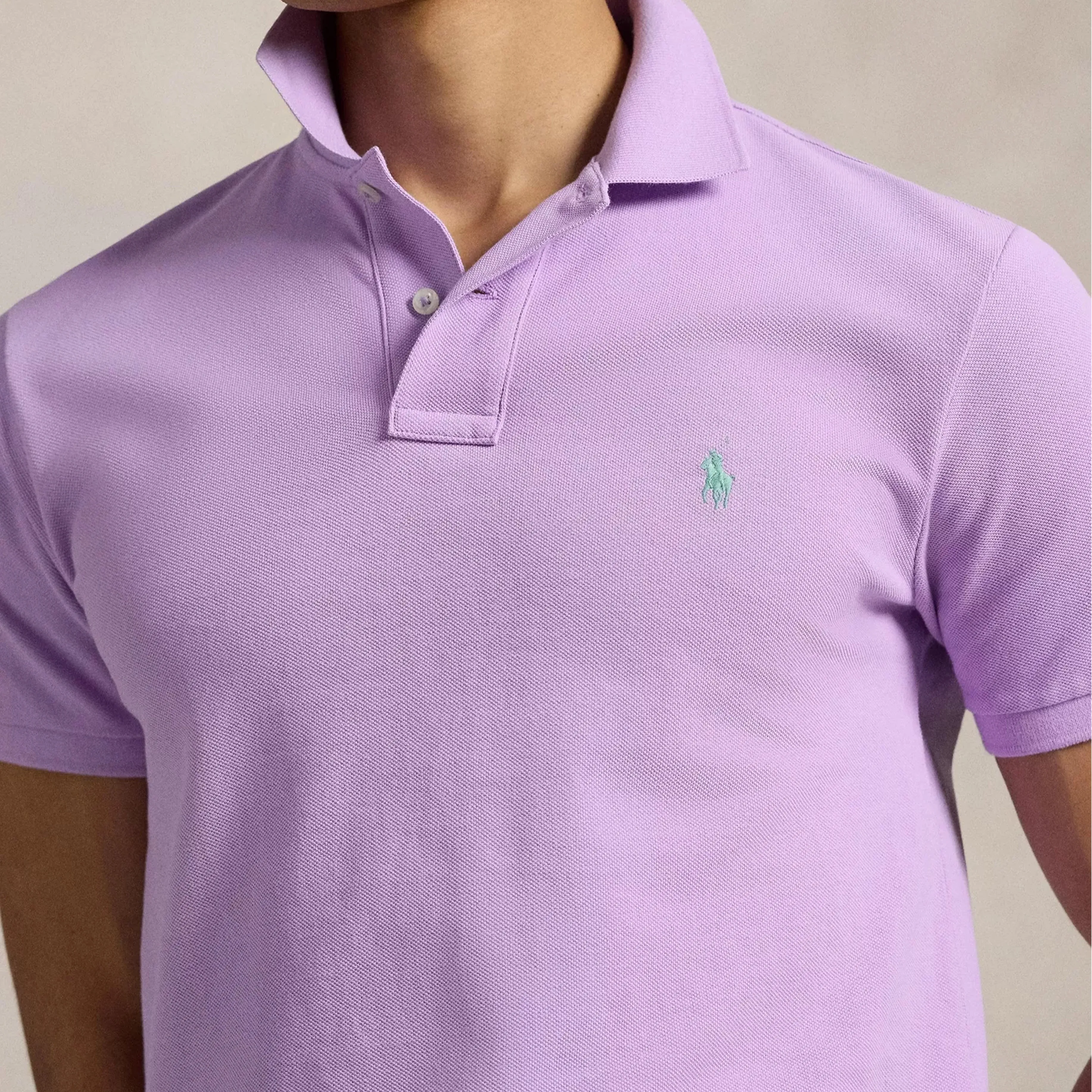 Polo Ralph Lauren Classic S/S Polo Light Lilac