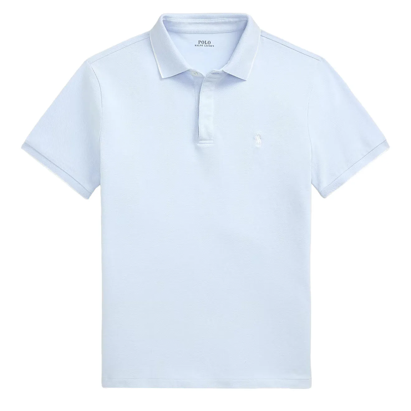 Polo Ralph Lauren Custom Slim Fit Stretch Oxford Mesh Polo Blue/White