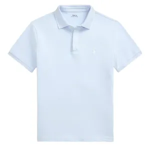 Polo Ralph Lauren Custom Slim Fit Stretch Oxford Mesh Polo Blue/White