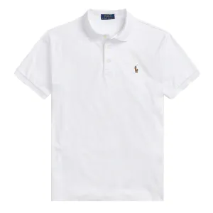 Polo Ralph Lauren Pima Cotton SS Polo Shirt White
