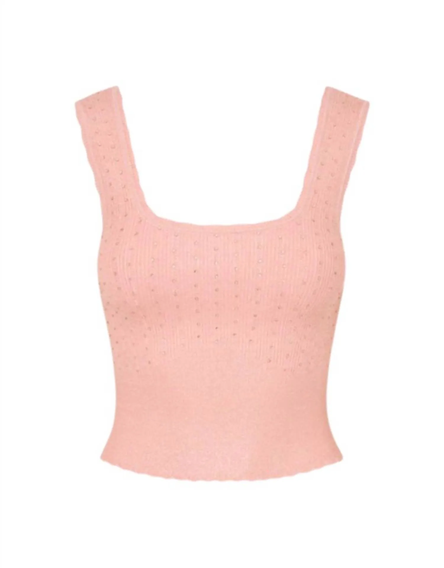 Prague Tank Top In Pink Champagne